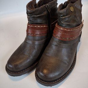 R-Tex Spring Step Comfort Bootie Women's Shock Absorber Boots Sz 5.5